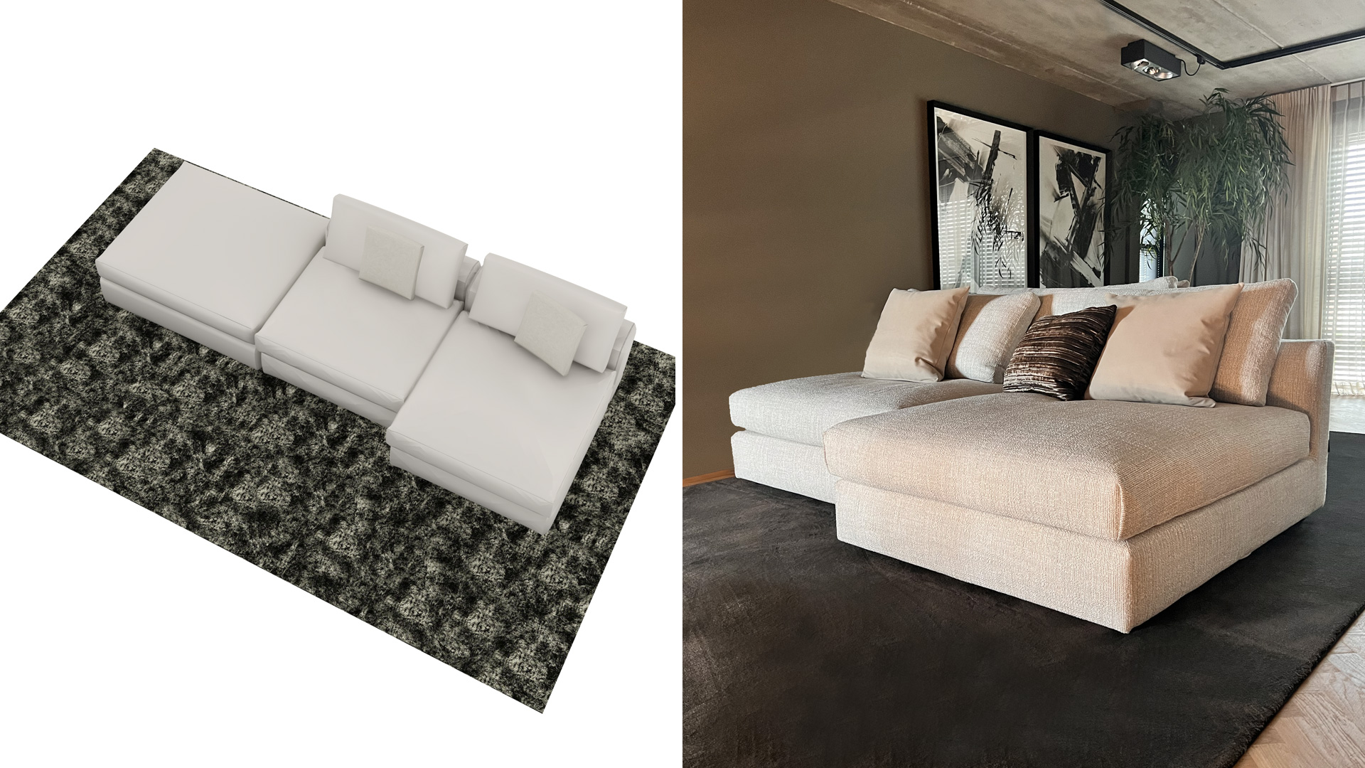 italiaanse design sofa